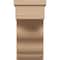 Ekena Millwork 10"W x 10"D x 20"H Wide Highland Rough Cedar Woodgrain TimberThane Corbel, Primed Tan CORUR10X10X20HLDRCPR - alternate 6